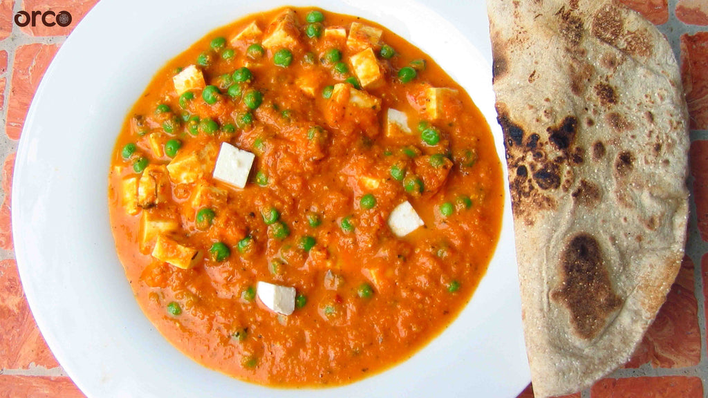 Organic and Healthy Matar Paneer Recipe 