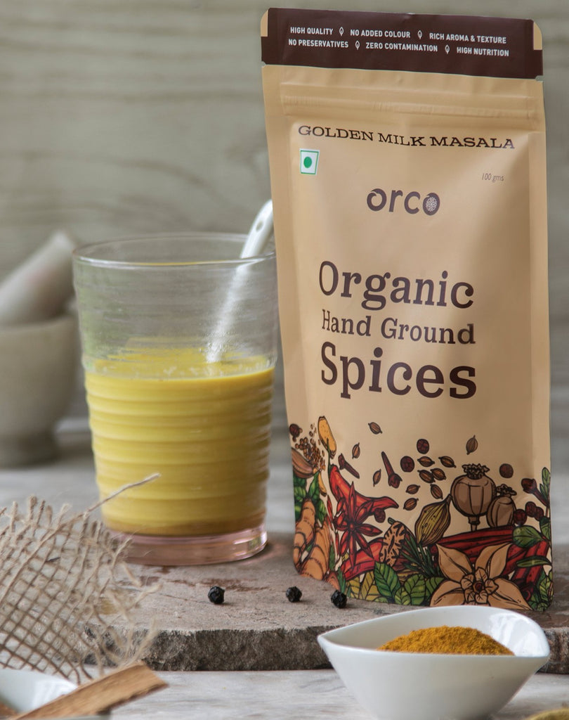 Organic Golden Milk Masala - orcospices
