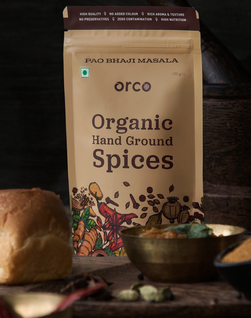 Organic Pav Bhaji Masala - orcospices