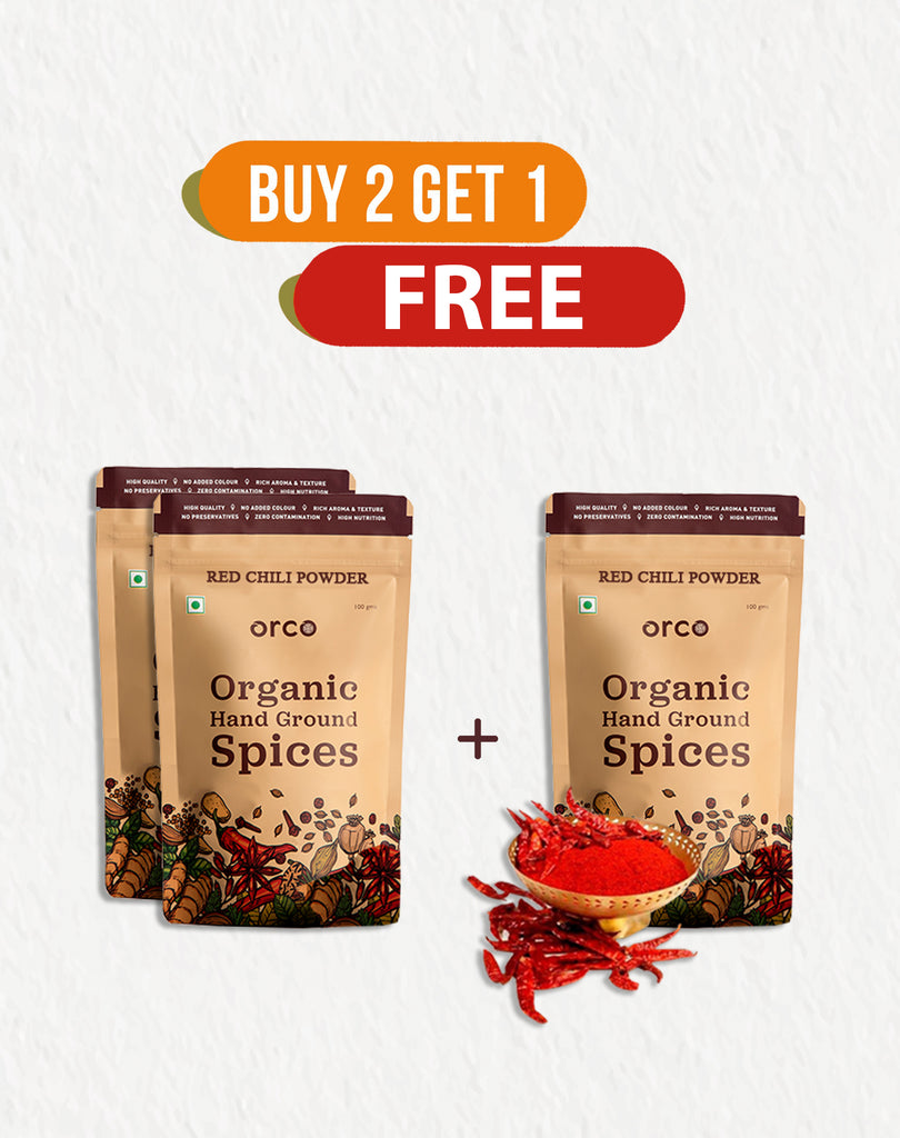 Red Chilli Powder Combo | Buy 2 Get 1 Free